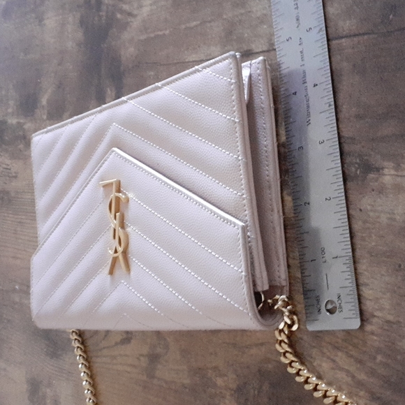 🛍🦄🇫🇷YSL Grain De Chain Crossbody designer bag - Picture 10 of 16